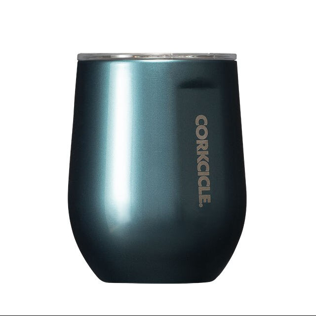 Corkcicle 12oz Stemless - Cypress Night