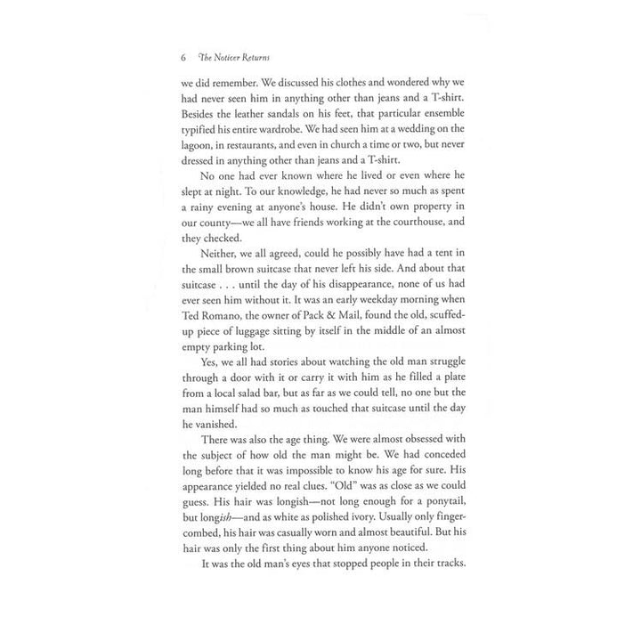 The Noticer Returns: Sometimes You Find Perspective, and Sometimes Perspective Finds You