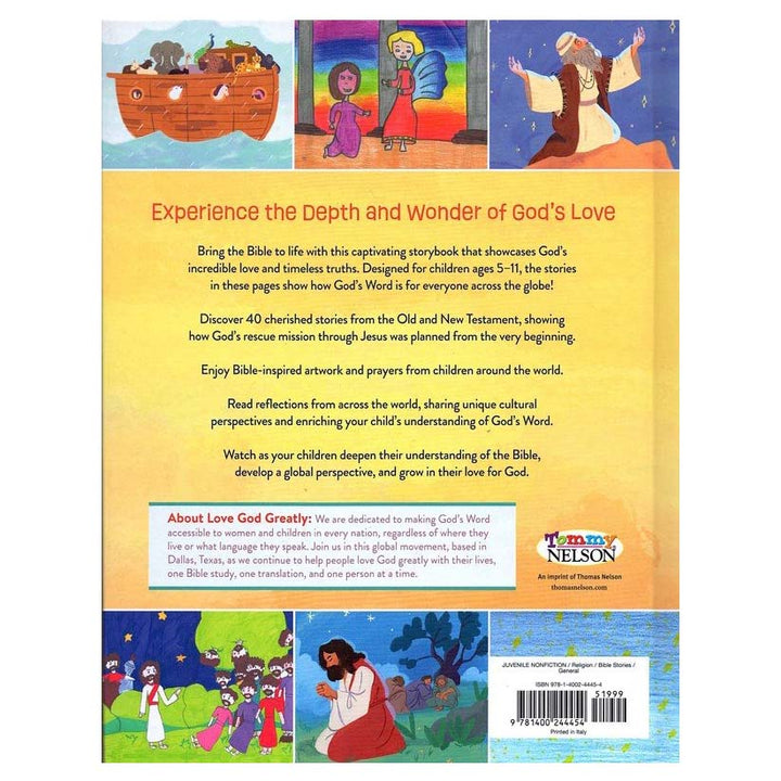Love God Greatly Bible Storybook: With Illustrations from Children Around the World