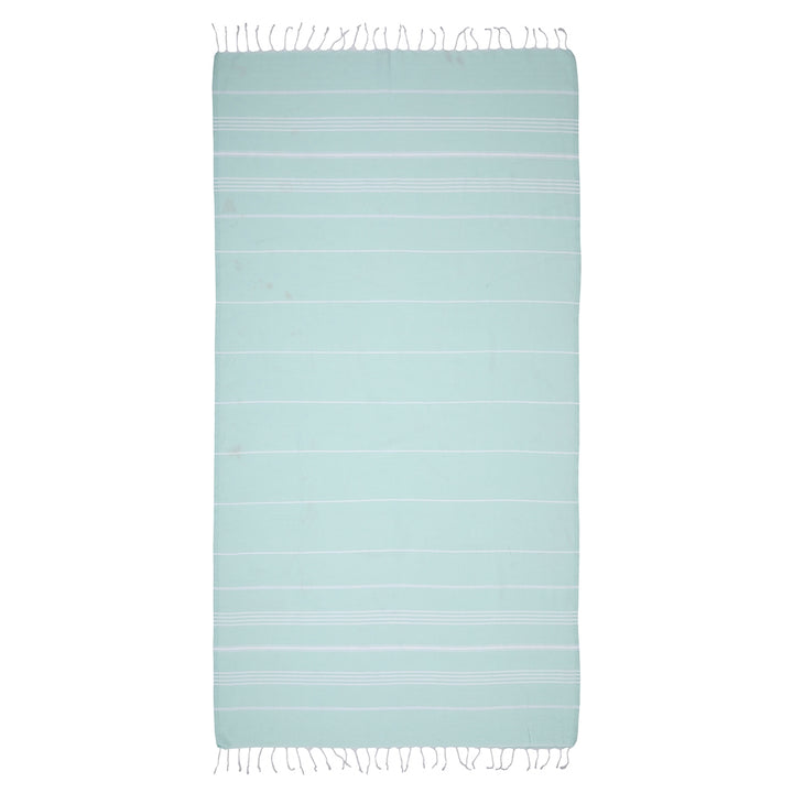 Kikoya Oversized Turkish Beach Towel Hammam Pestemal Pareo Sarong - Mint