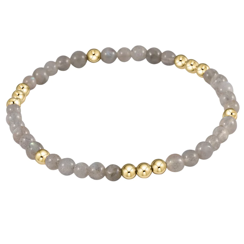 enewton Worthy Pattern 3mm Bead Bracelet - Labradorite