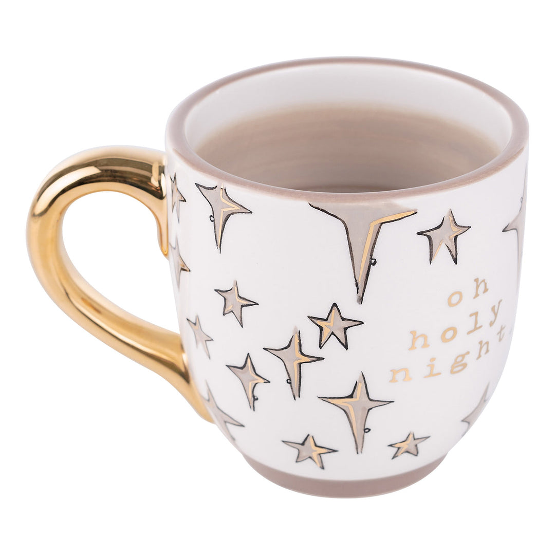 Glory Haus Gold Star Oh Holy Night Mug