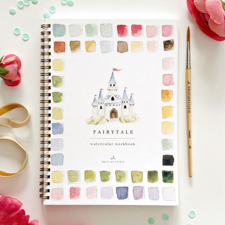Emily Lex Watercolor Workbook - Fairytale