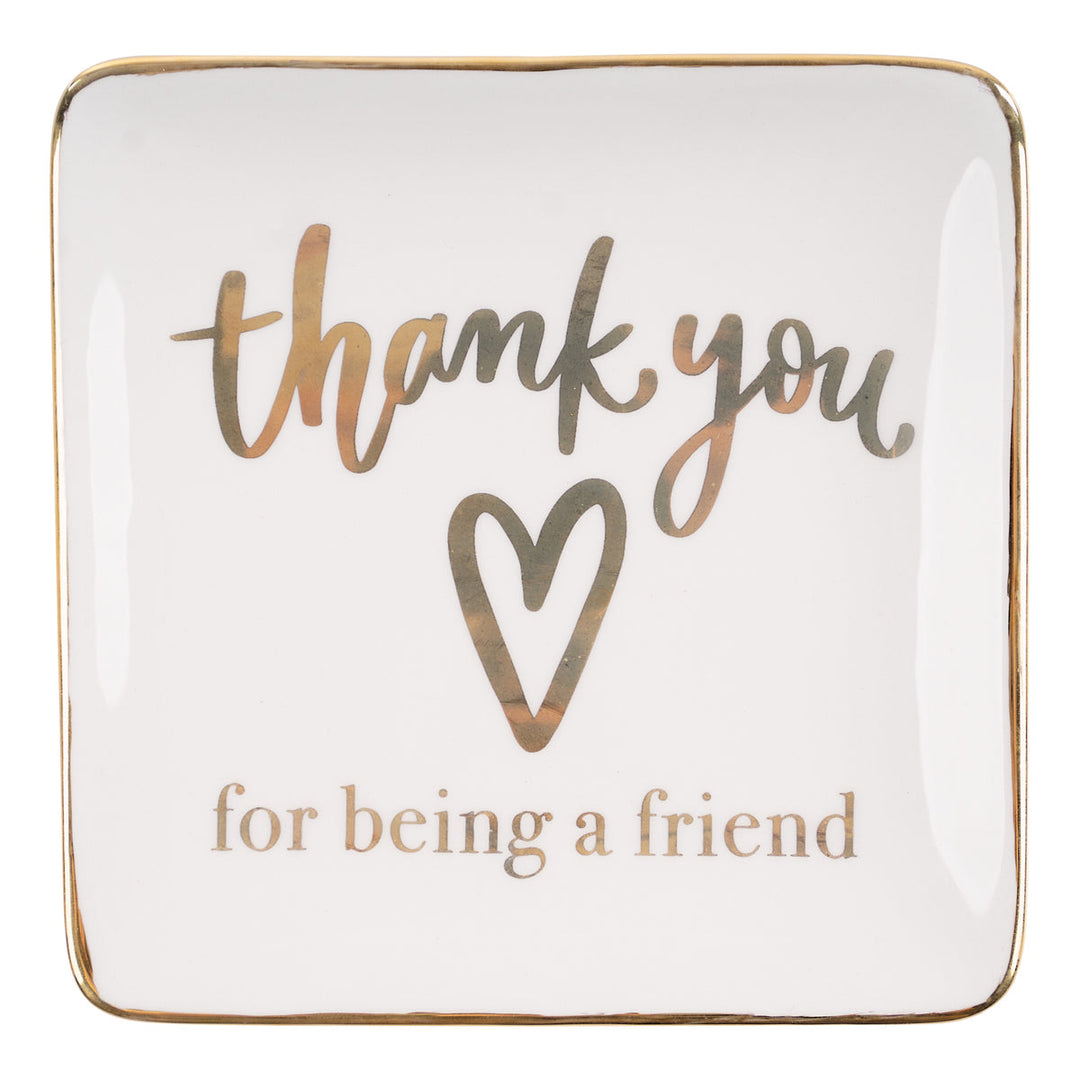 Glory Haus Thank You For Being a Friend Trinket Tray