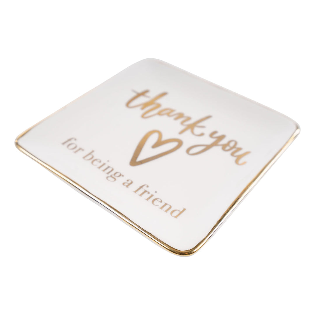 Glory Haus Thank You For Being a Friend Trinket Tray