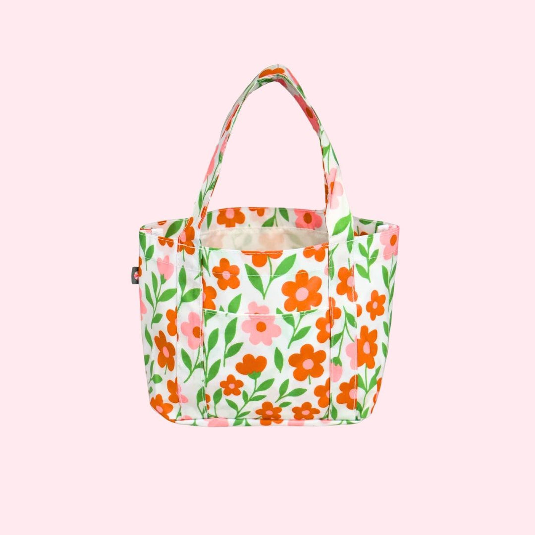 Mint Mini Mama Tote - In Bloom