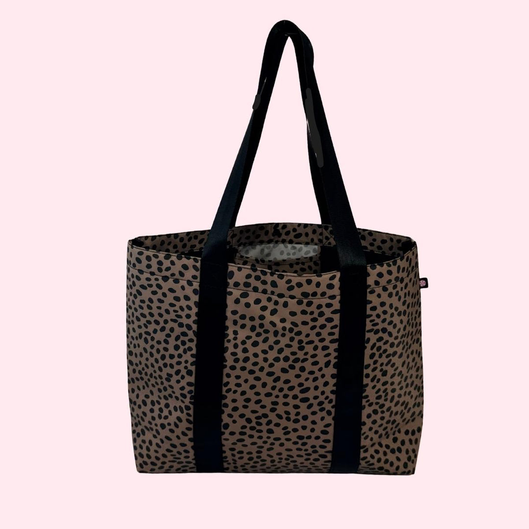 Mint Little Mama Tote - Big Cat