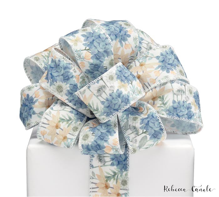 Burton & Burton  9 Love and Grace Hydrangea Ribbon