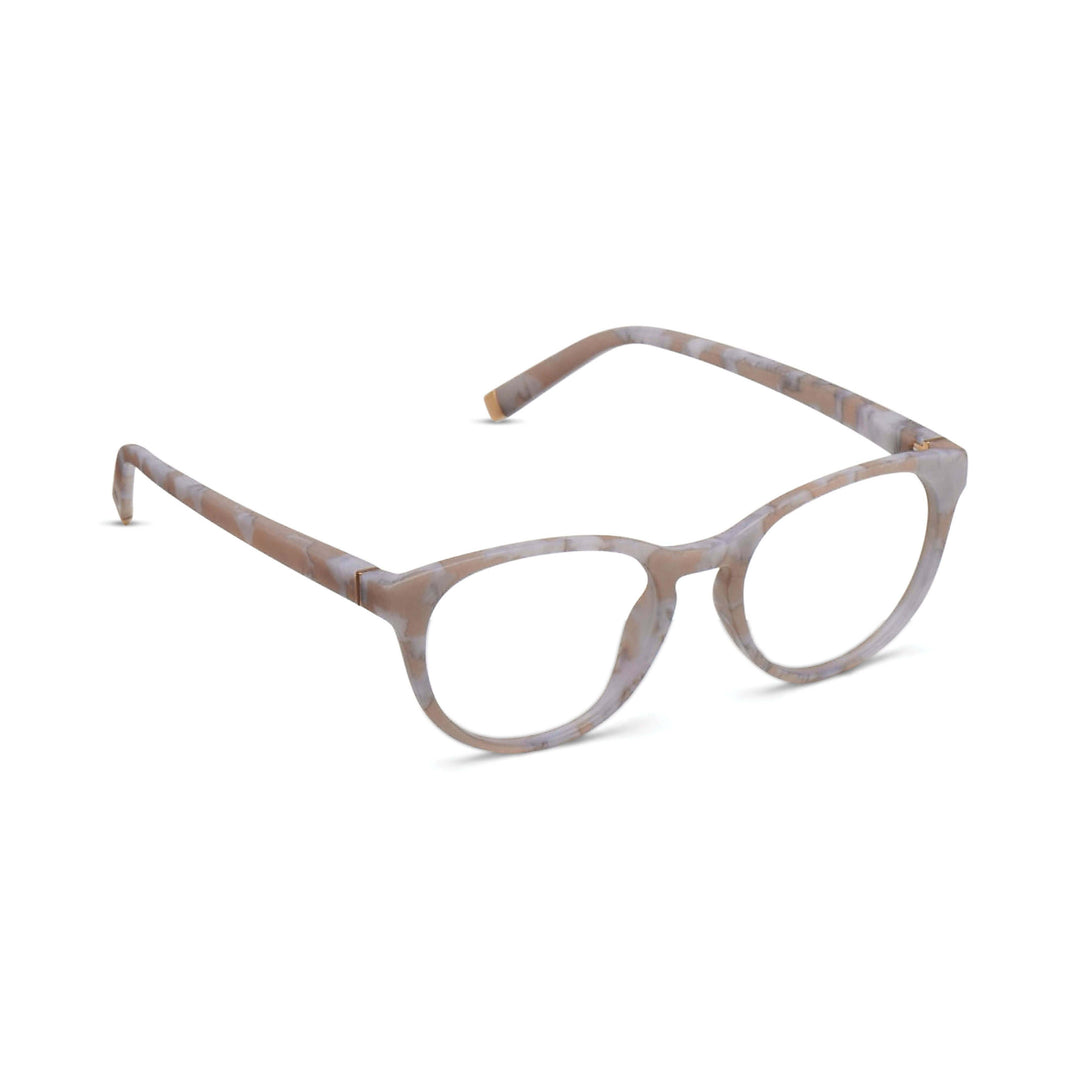 Peepers Canyon Glasses - Tan Marble