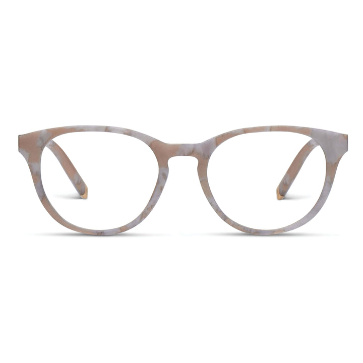 Peepers Canyon Glasses - Tan Marble