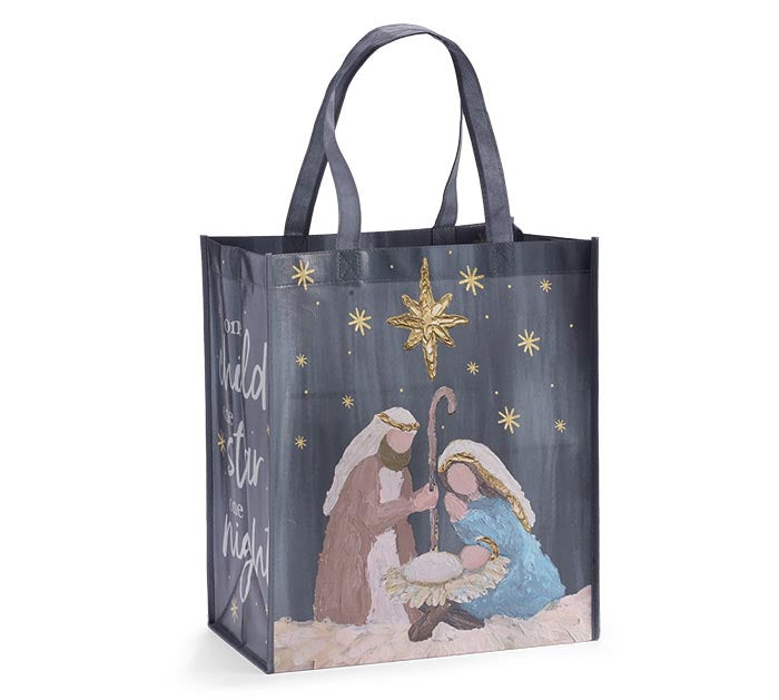 Burton & Burton Tote - Devine Night Holly Family