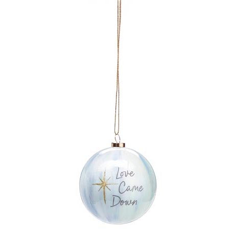 Burton & Burton Humble Hope Ornament - Love Came Down
