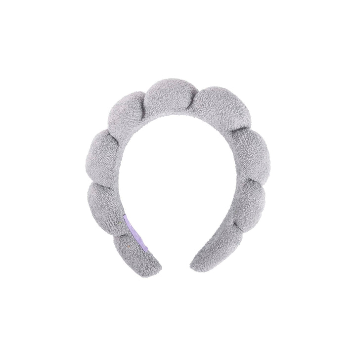 Plush Spa Headband - Gray