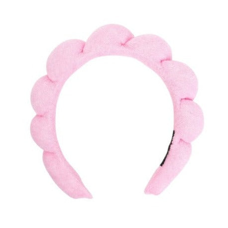 Plush Spa Headband - Pink
