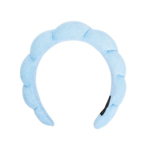 Plush Spa Headband - Sapphire