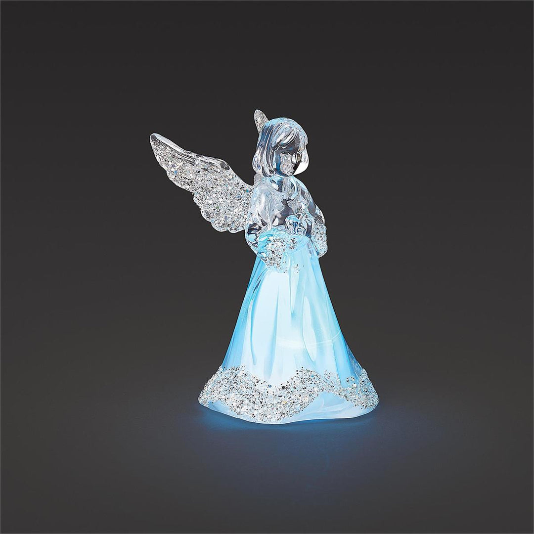 Roman Lighted Angel Multi Color Merry Lite Ornament
