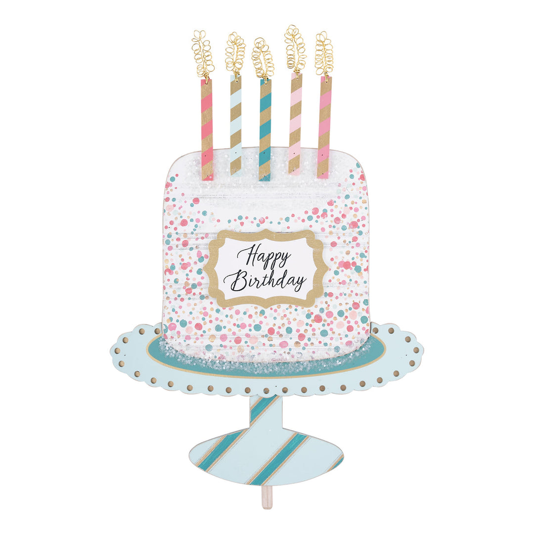 Glory Haus Fancy Happy Birthday Cake Topper
