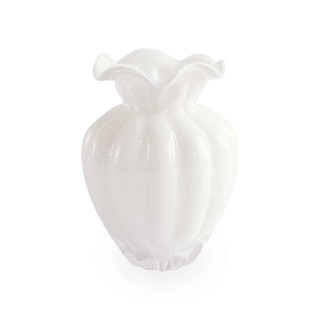 Beatriz Ball GLASS Vento Medium Vase - Cream