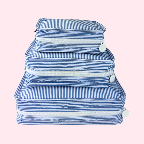 Mint Stacking Set - Navy Preppy Stripe