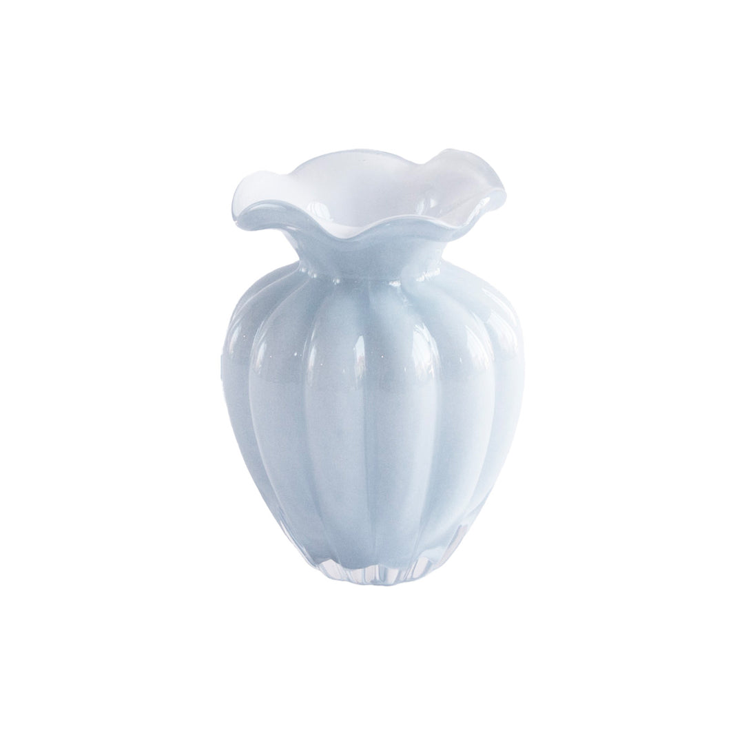Beatriz Ball GLASS Vento Small Vase - Periwinkle
