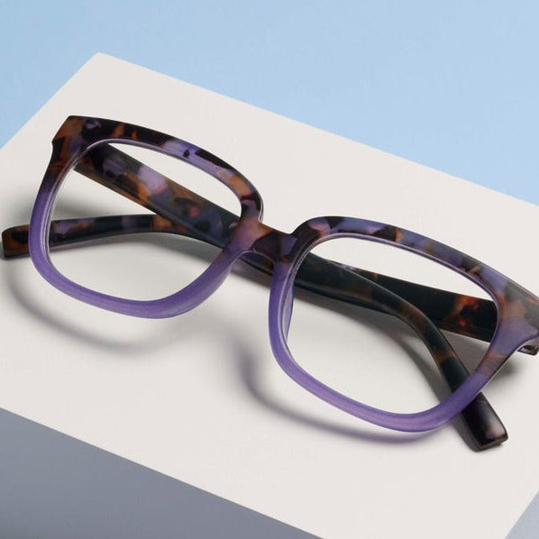 Peepers Athens Glasses - Purple Botanico/Purple