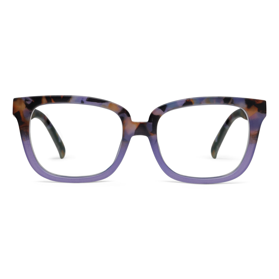 Peepers Athens Glasses - Purple Botanico/Purple