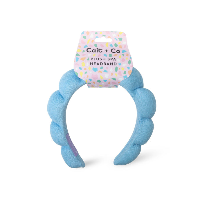 Plush Spa Headband - Sapphire