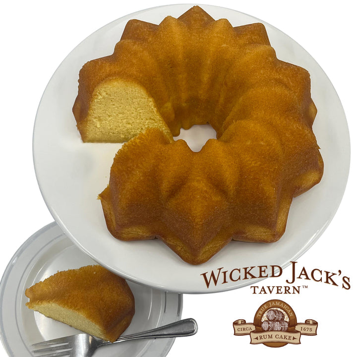 Wicked Jack's Tavern® Jamaica Butter Rum Cake - 20 oz (Serves 10)