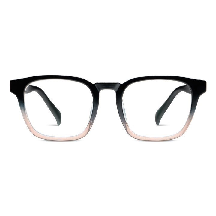 Peepers Latte Glasses - Black/Taupe