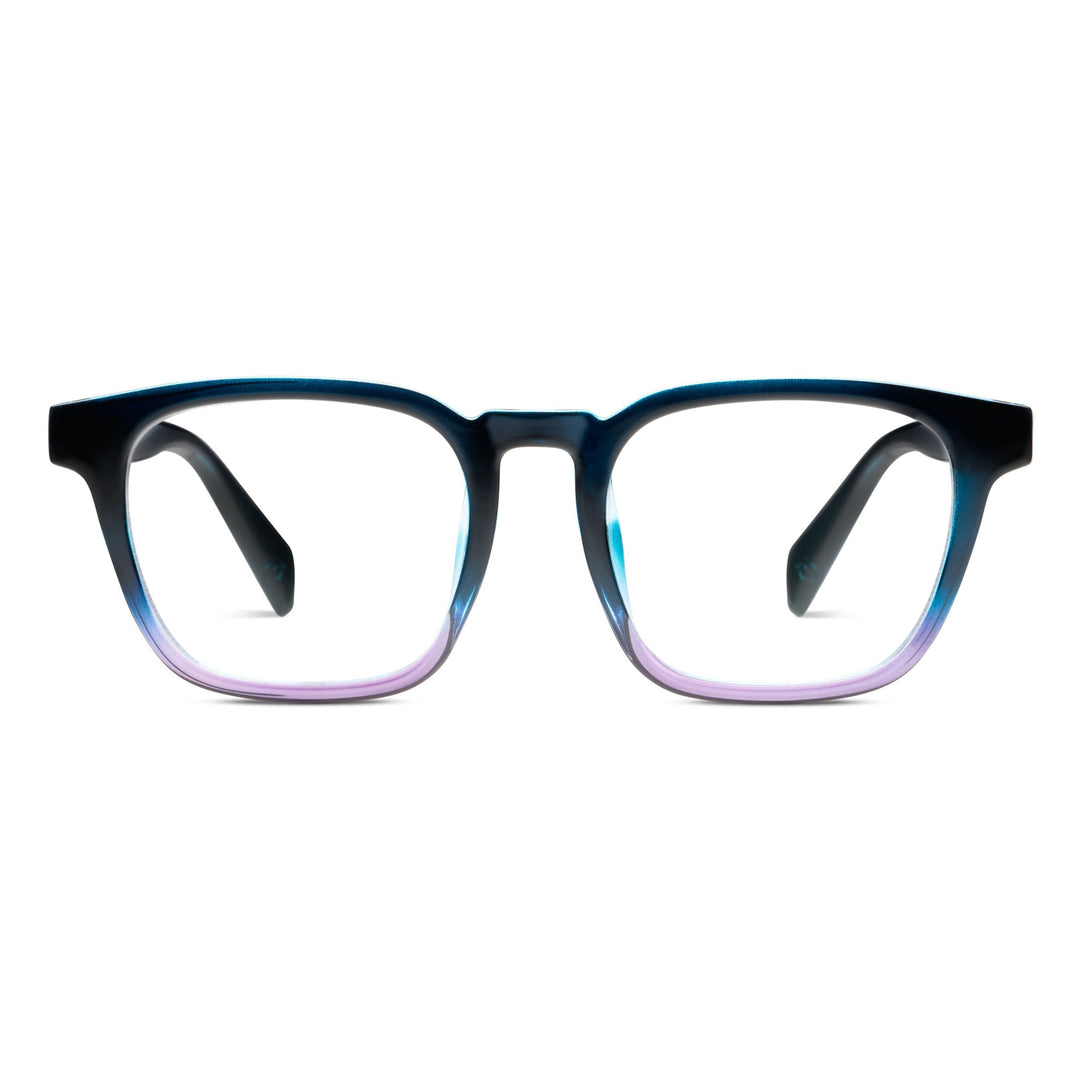 Peepers Latte Glasses - Blue/Purple