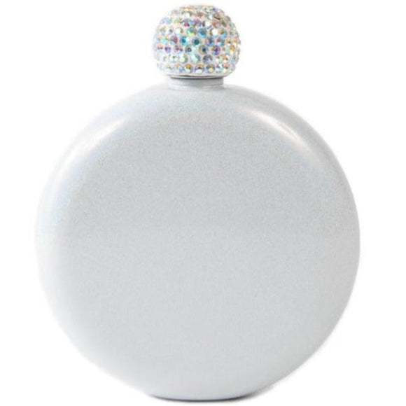 Brouk The Crown Jewel Flask 5oz - White