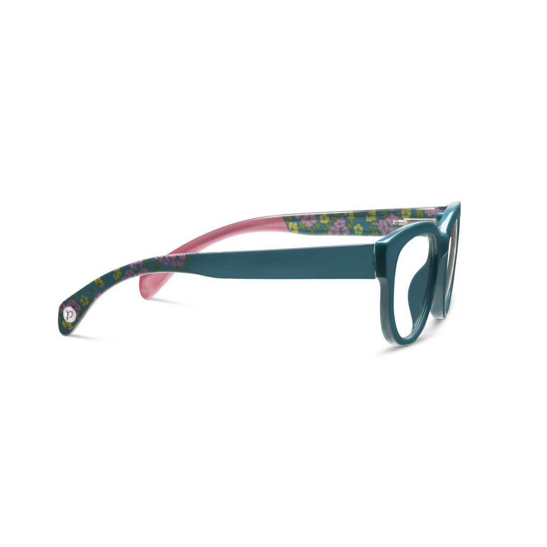 Peepers Bee Glasses - Teal/Floral