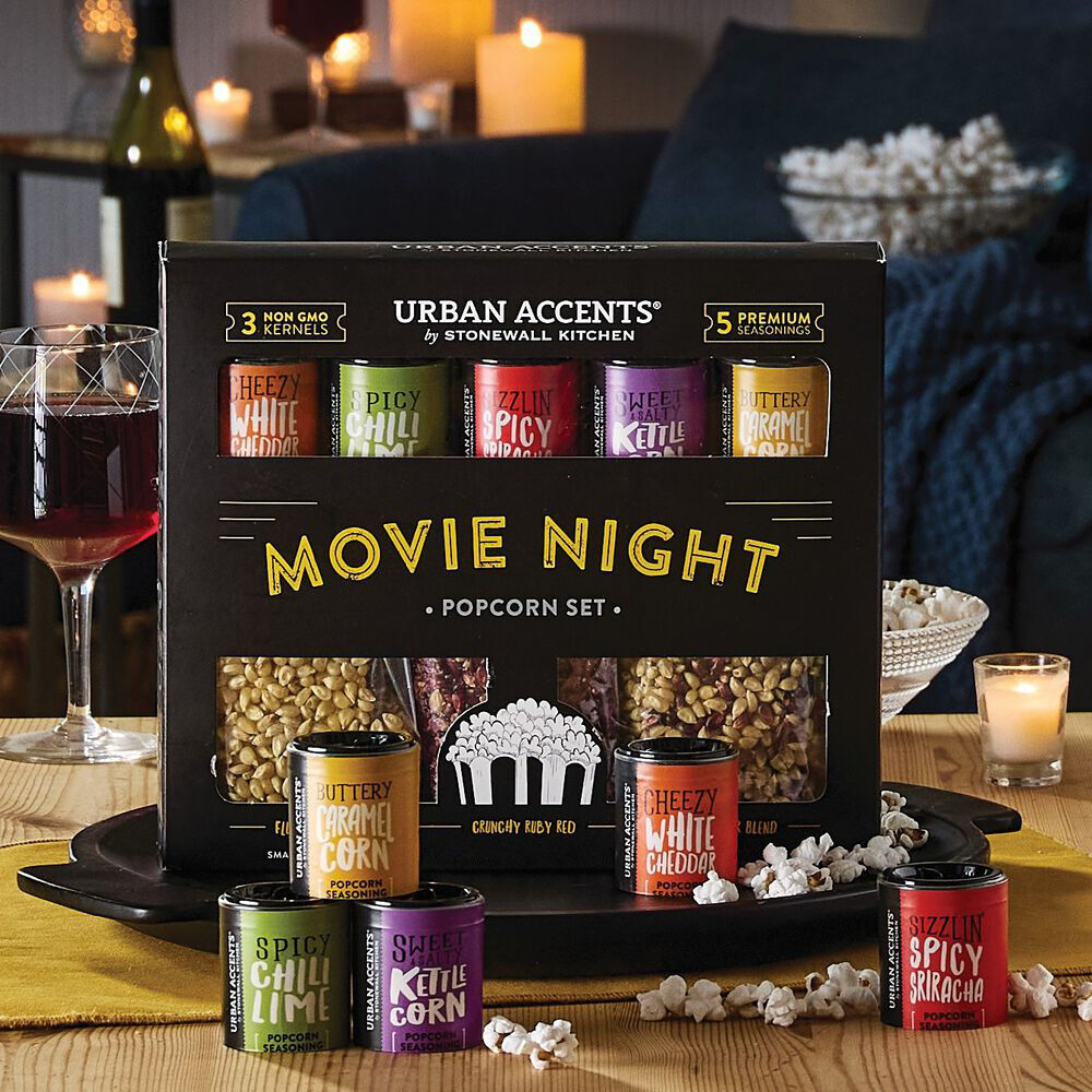 Stonewall Kitchen Movie Night Popcorn Gift Set