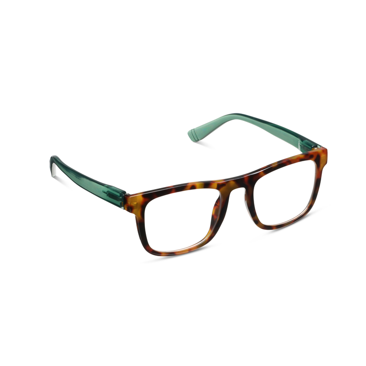 Peepers Hall Glasses - Tortoise/Green