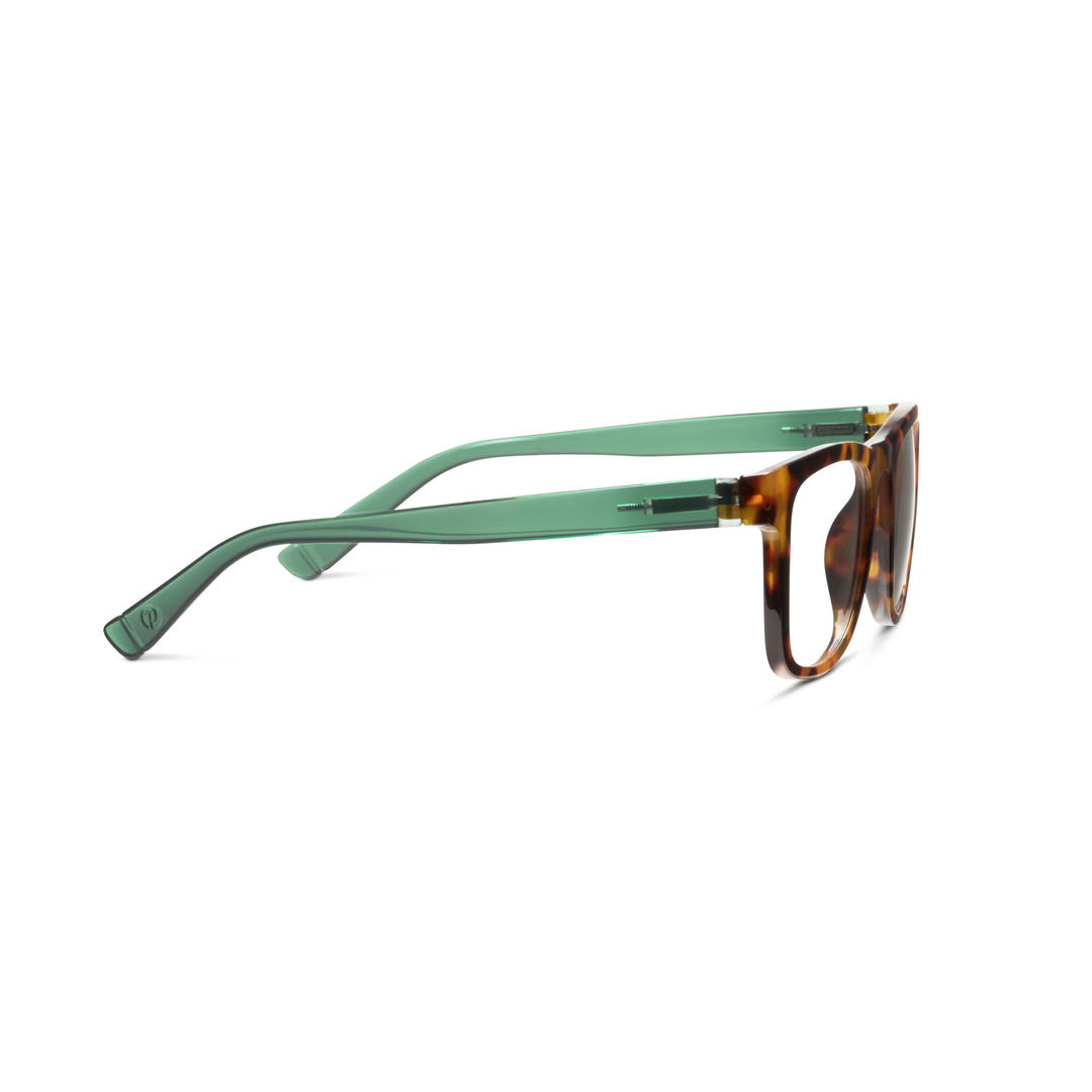 Peepers Hall Glasses - Tortoise/Green