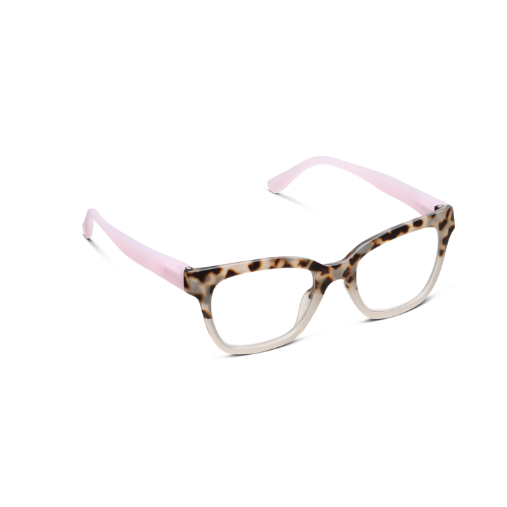 Peepers Zoey Glasses - Chai Tortoise/Pink