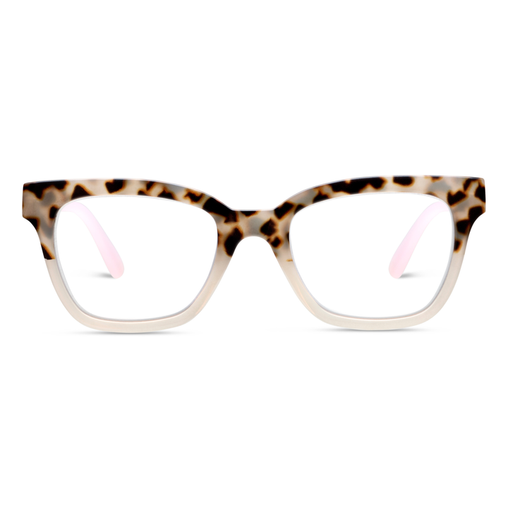 Peepers Zoey Glasses - Chai Tortoise/Pink