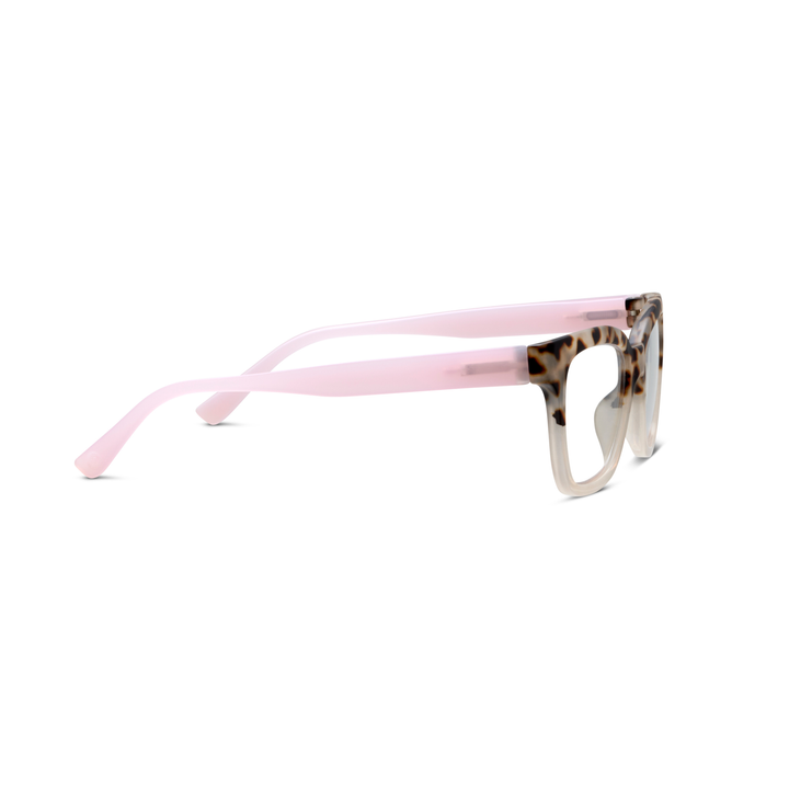 Peepers Zoey Glasses - Chai Tortoise/Pink
