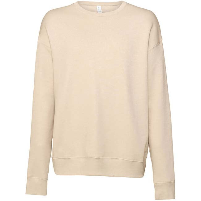 Bella + Canvas Unisex Sponge Fleece Drop Shoulder Sweatshirt - Heather Dust