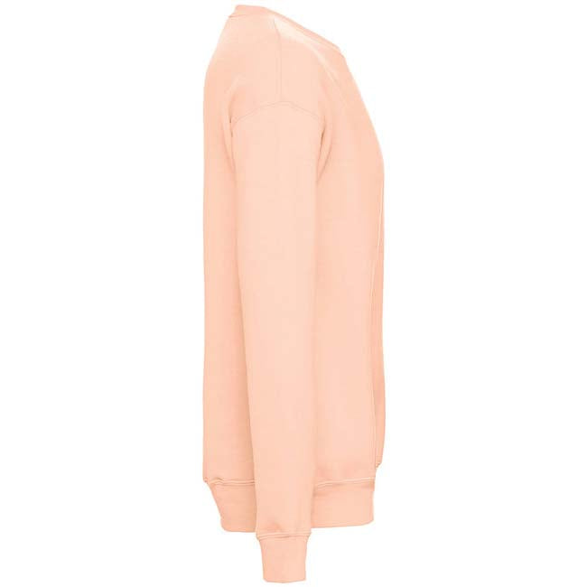 Bella + Canvas Unisex Sponge Fleece Drop Shoulder Sweatshirt - Peach