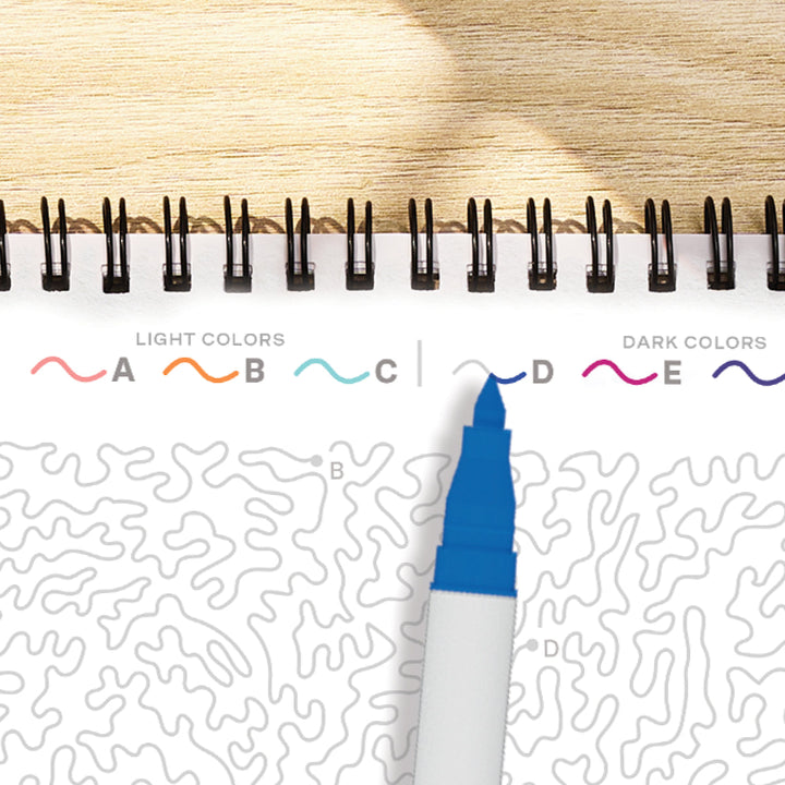 Lifelines FlowArt® - Trace-By-Letter - Pack Your Bags
