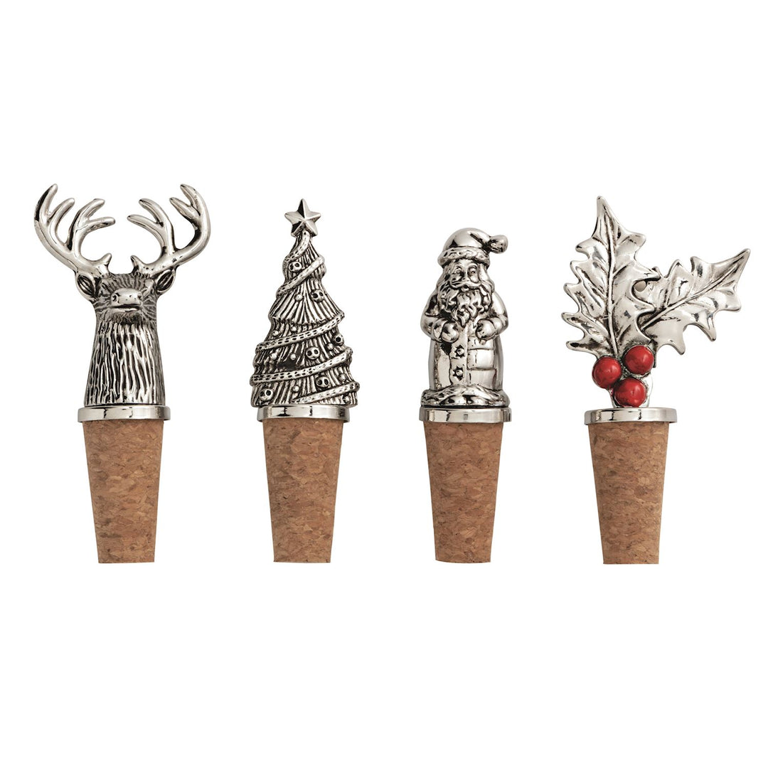 Mud Pie Christmas Bottle Stopper