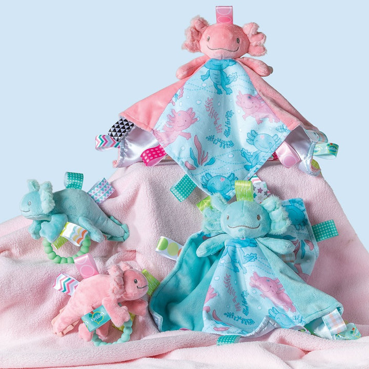 Taggies Character Blanket - Fizzy Axolotl