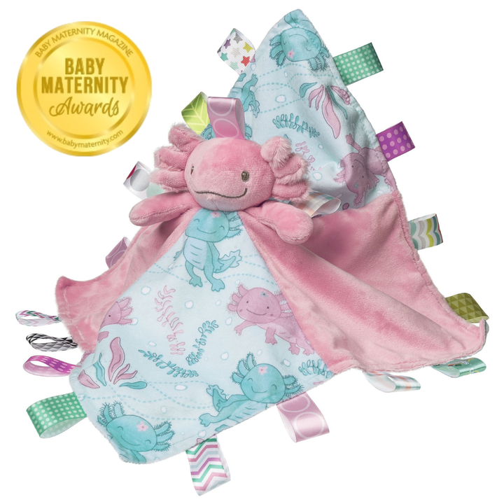 Taggies Character Blanket - Lizzy Axolotl