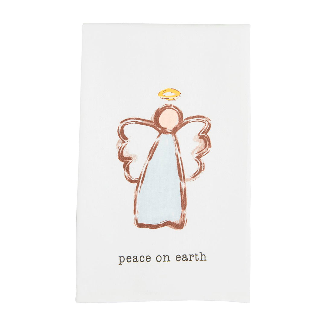 Mud Pie Nativity Towel - Peace on Earth