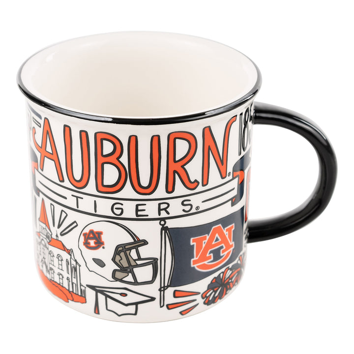 Glory Haus Auburn Collage Campfire Mug