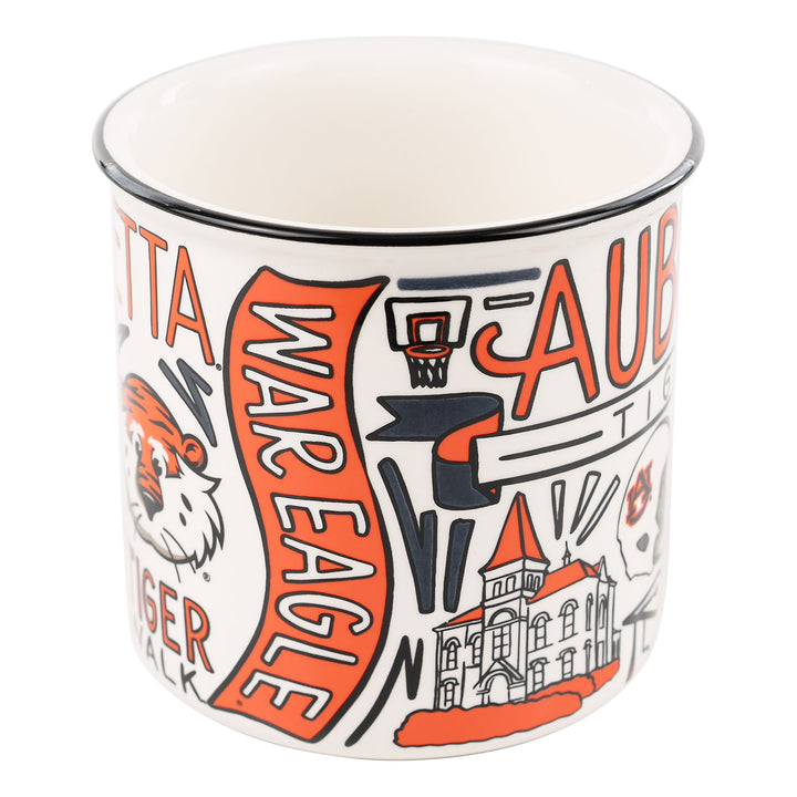Glory Haus Auburn Collage Campfire Mug