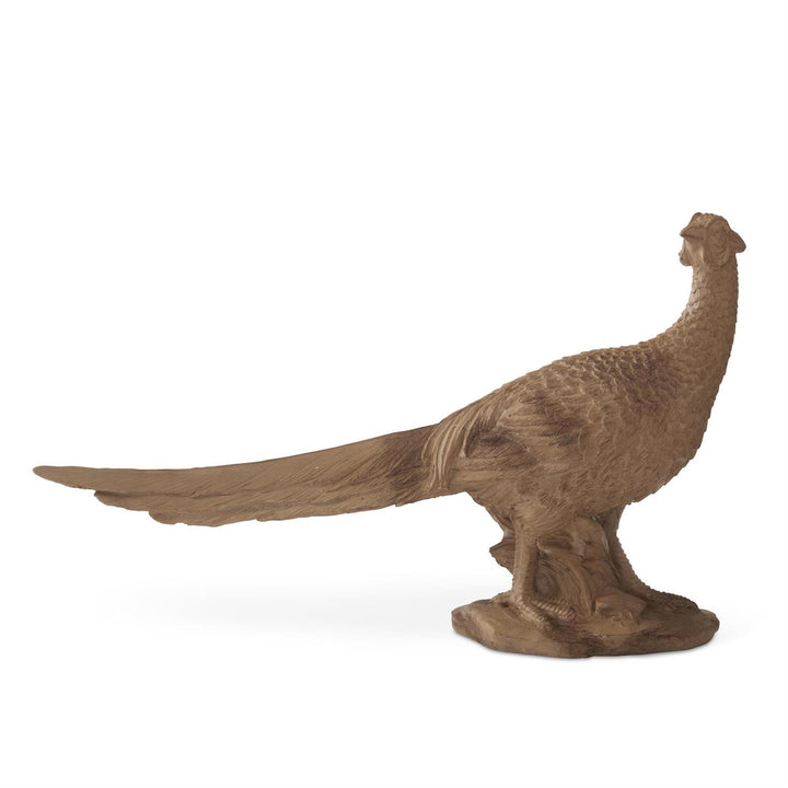K & K Interiors Brown Resin Pheasant - 11.25"