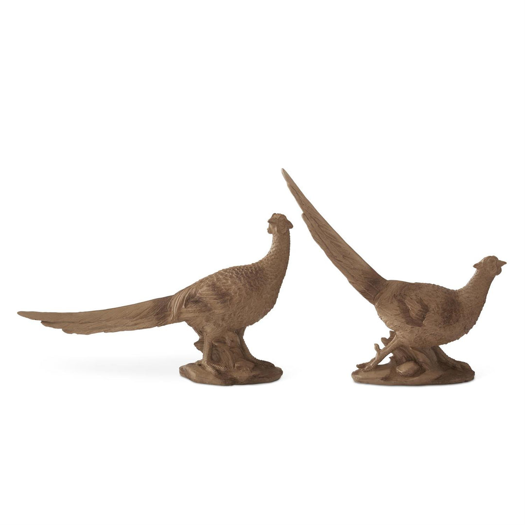 K & K Interiors Brown Resin Pheasant - 11.25"