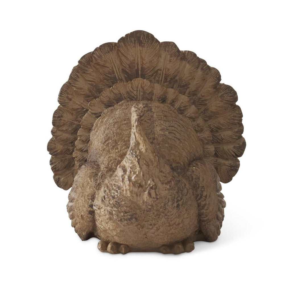 K & K Interiors Brown Resin Turkey - 5.5"